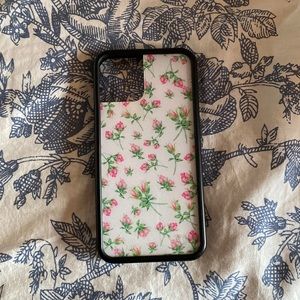 iPhone 12 Wildflower pink floral phone case